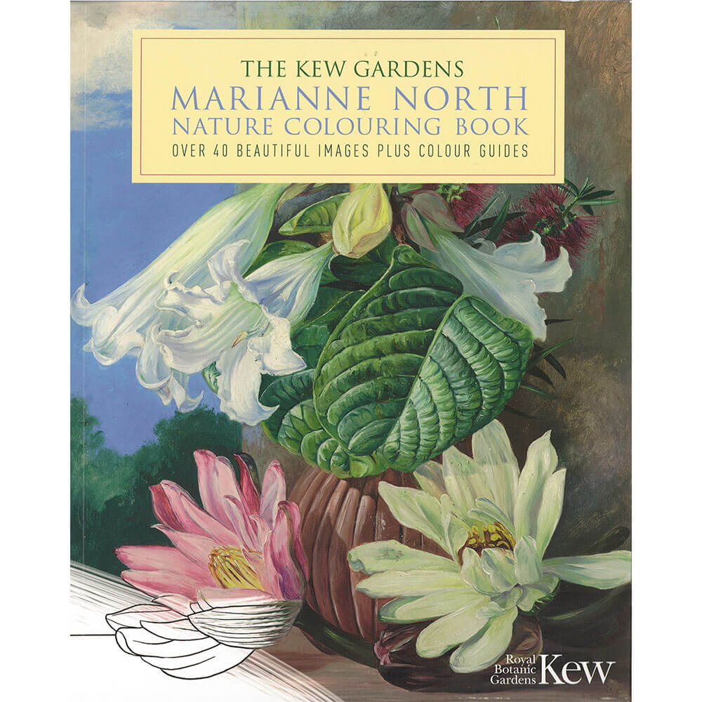 The Kew Gardens Marianne North Nature Colouring Book