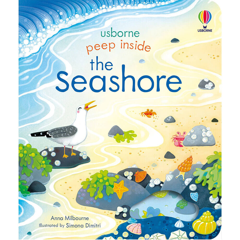 Peep Inside the Seashore by Anna Milbourne