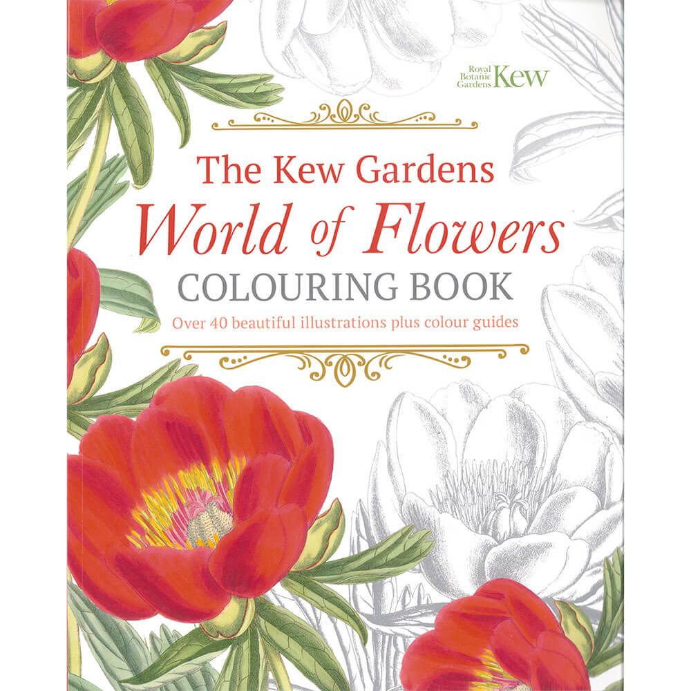 The Kew Gardens: World of Flower Colouring Book