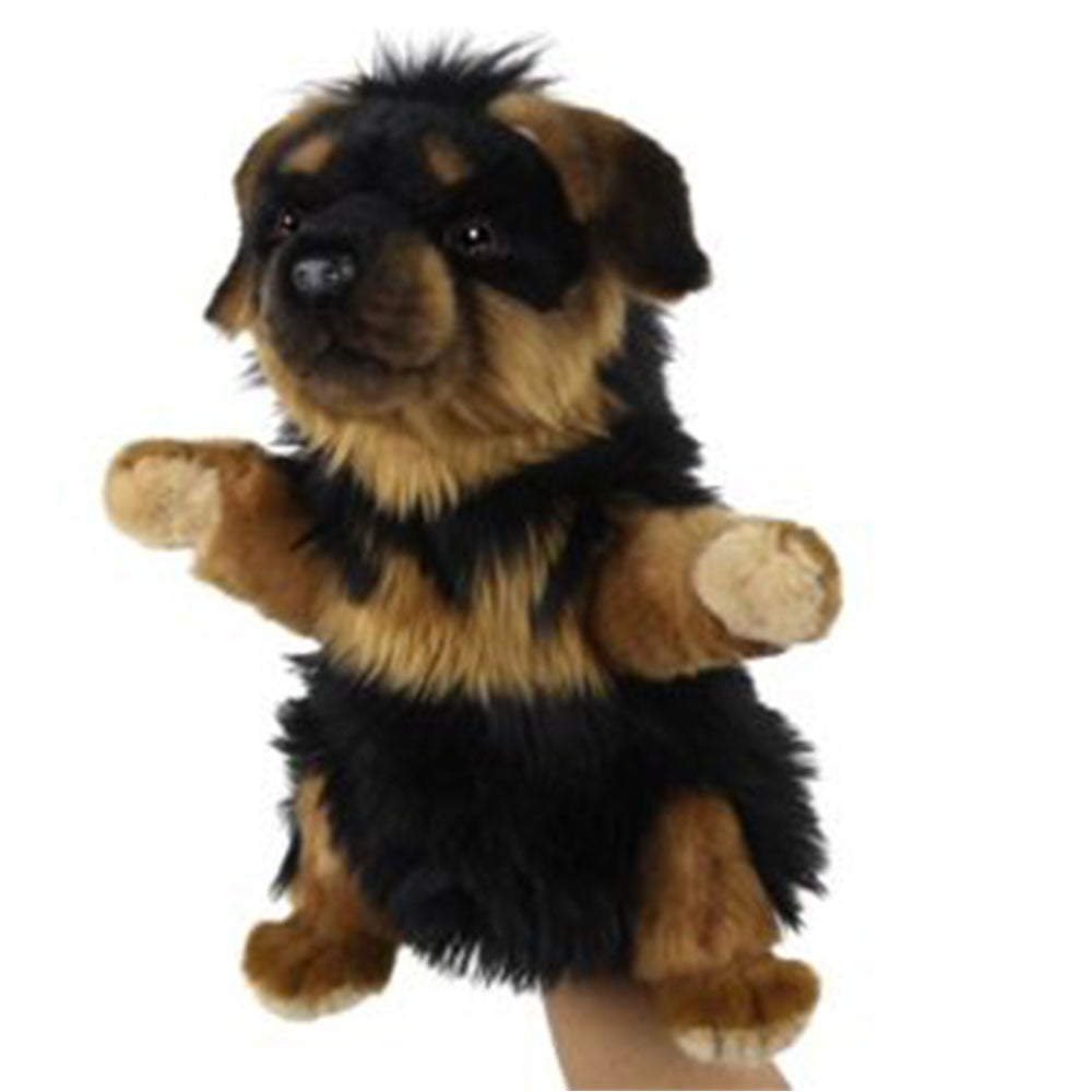 German Shephard Puppy Puppet 27cm