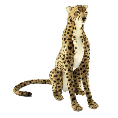 Standing Jacquard Cheetah Plush Toy 125cm