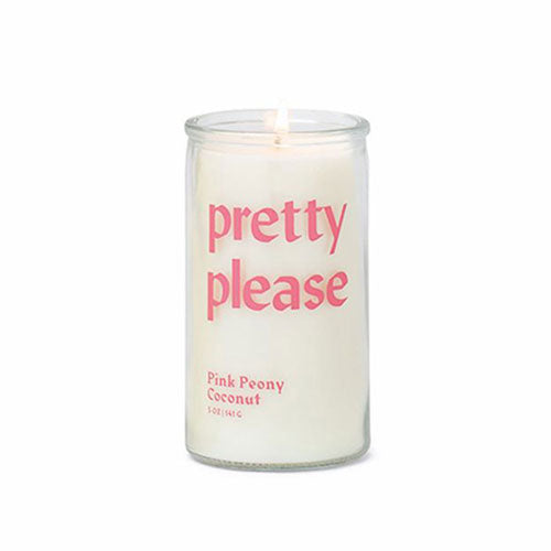 Spark Pink Peony Coconut Scented Candle