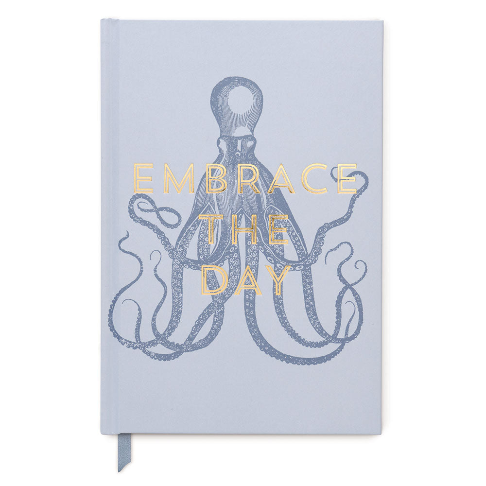 Vintage Sass Octopus Embrace the Day Journal