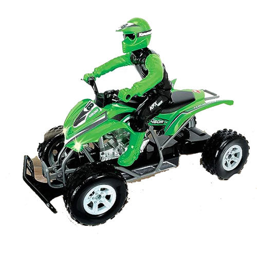 Kawasaki 450R with Rider Radio Control & Battery 1:8 Figure