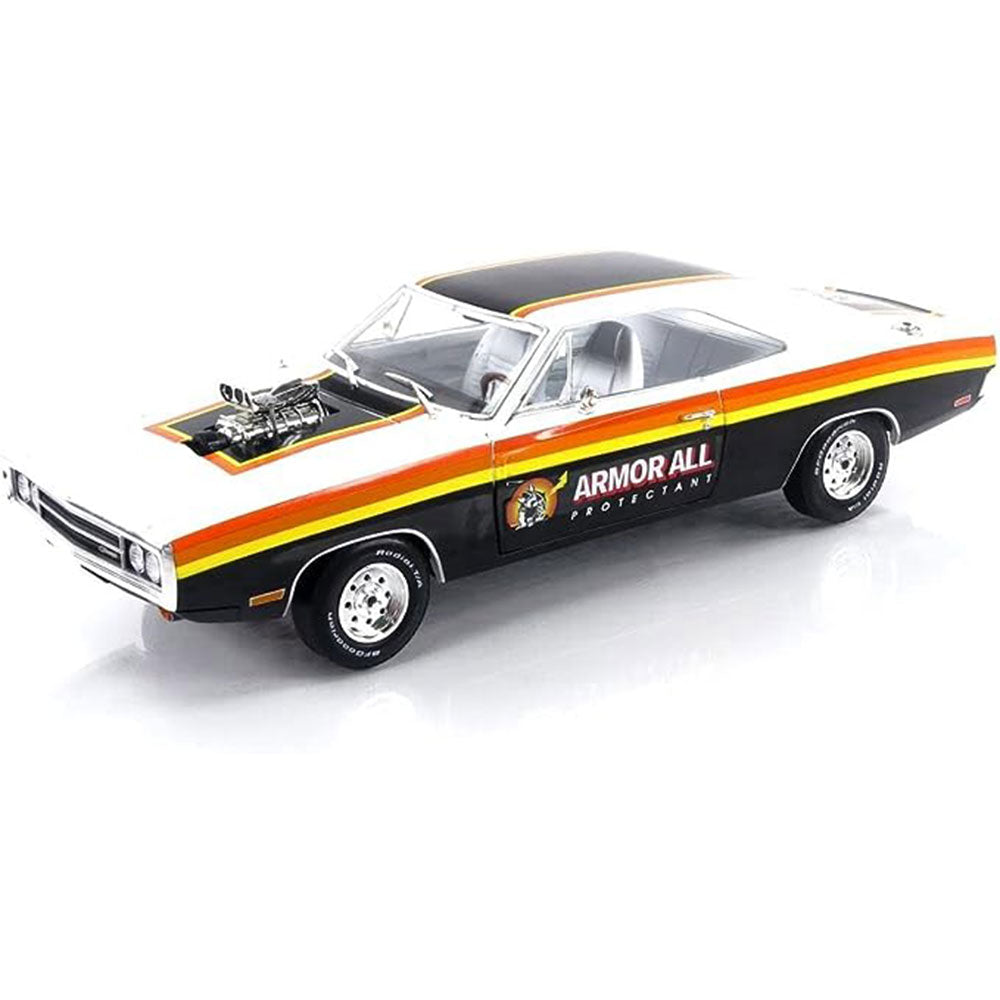 1970 Armor All Dodge Charger w/ Blown Engine 1:18 Model Car