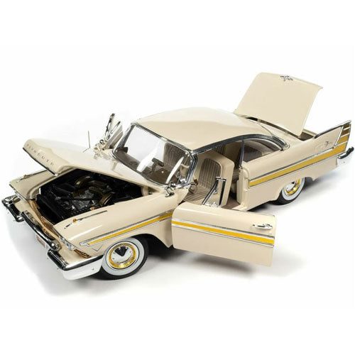 1957 Plymouth Fury 1:18 Model Car (Beige)