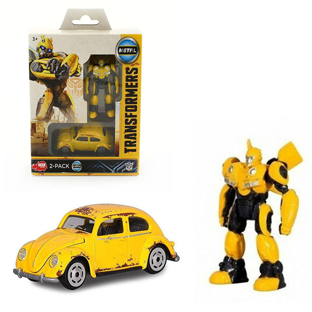 Transformers VM Bumblee Bee Robot & Vehicle Figure 2pcs