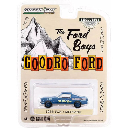 1965 The Ford Boys Ford Mustang Fastback 1:64 Model Car 6pcs