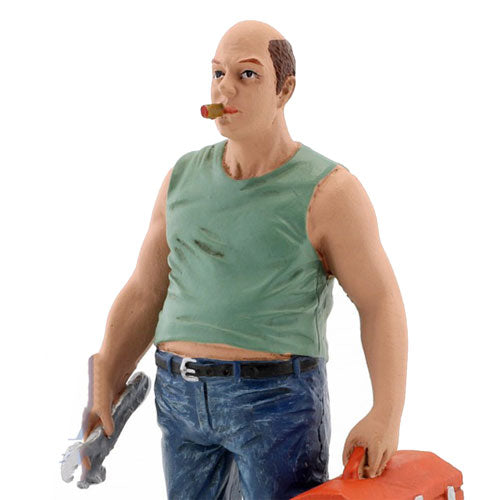 Mechanic Sam with Tool Box 1:18 Scale Figure