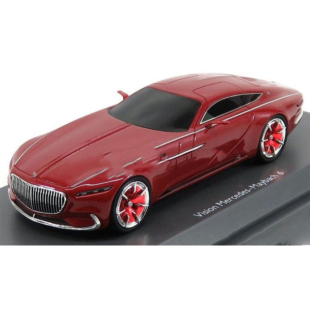 Mercedes Maybach Vision 6 1:43 Model Car (Red)