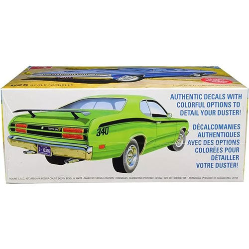 1971 Plymouth Duster 340 Plastic Kit 1:25 Scale