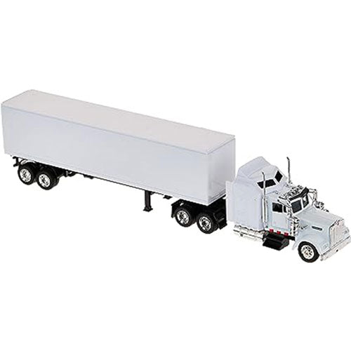 White Kenworth W900 Container Truck 1:43 Scale
