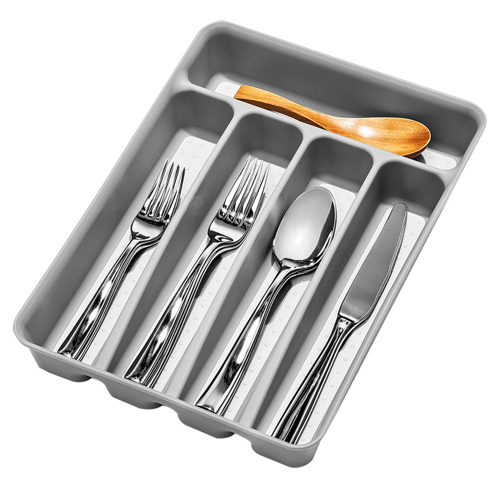 Madesmart Mini Cutlery Tray (Soft Grey)
