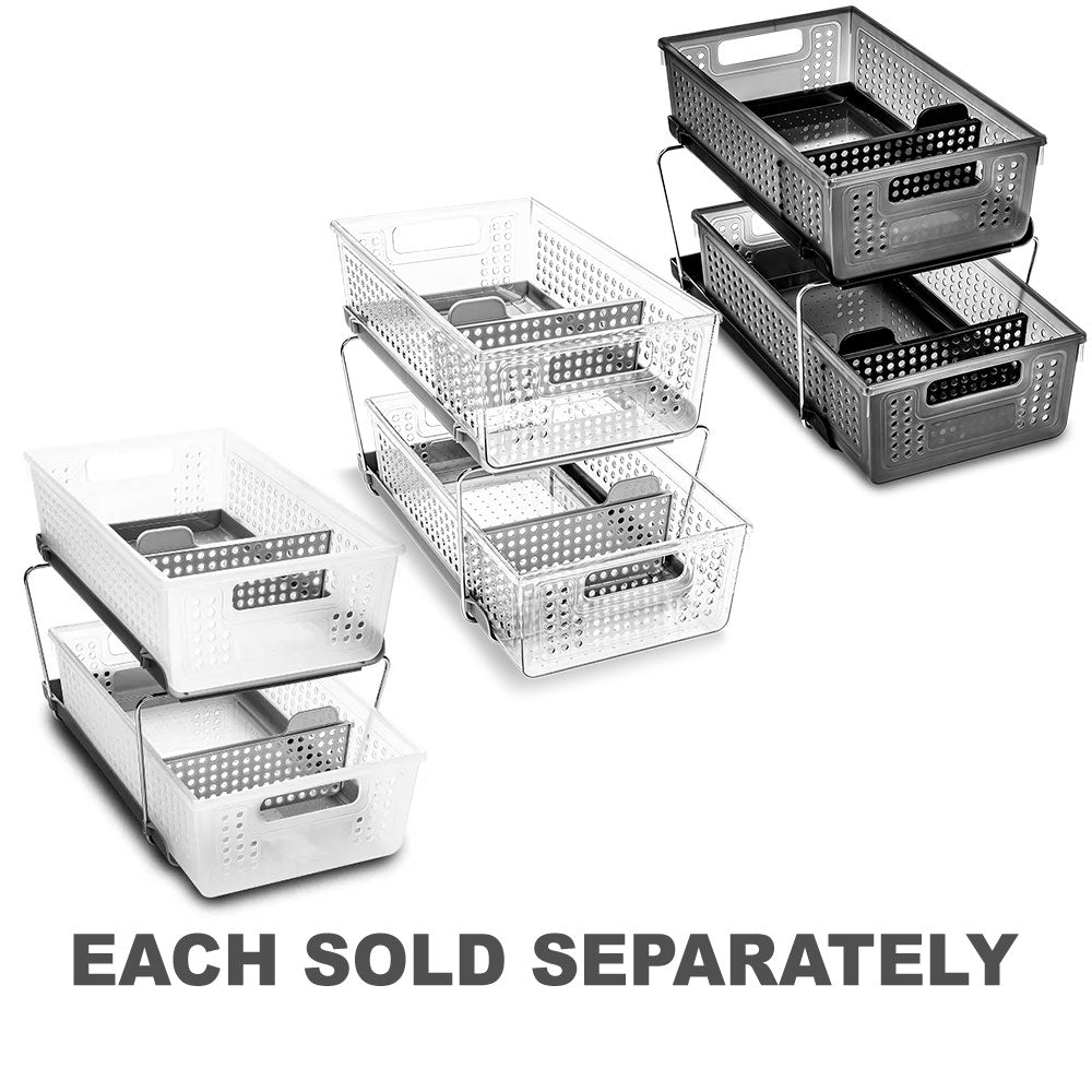 Madesmart Two Level Storage with Dividers