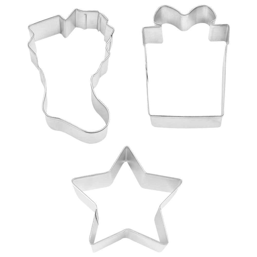 R&M Good Tidings Cookie Cutter (Set of 3)