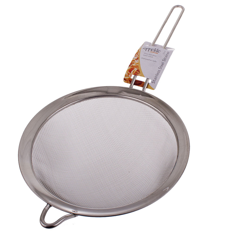 Appetito Stainless Steel Mesh Strainer