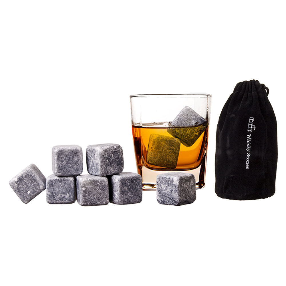 Bartender Whisky Rocks with Bag (Set of 9)