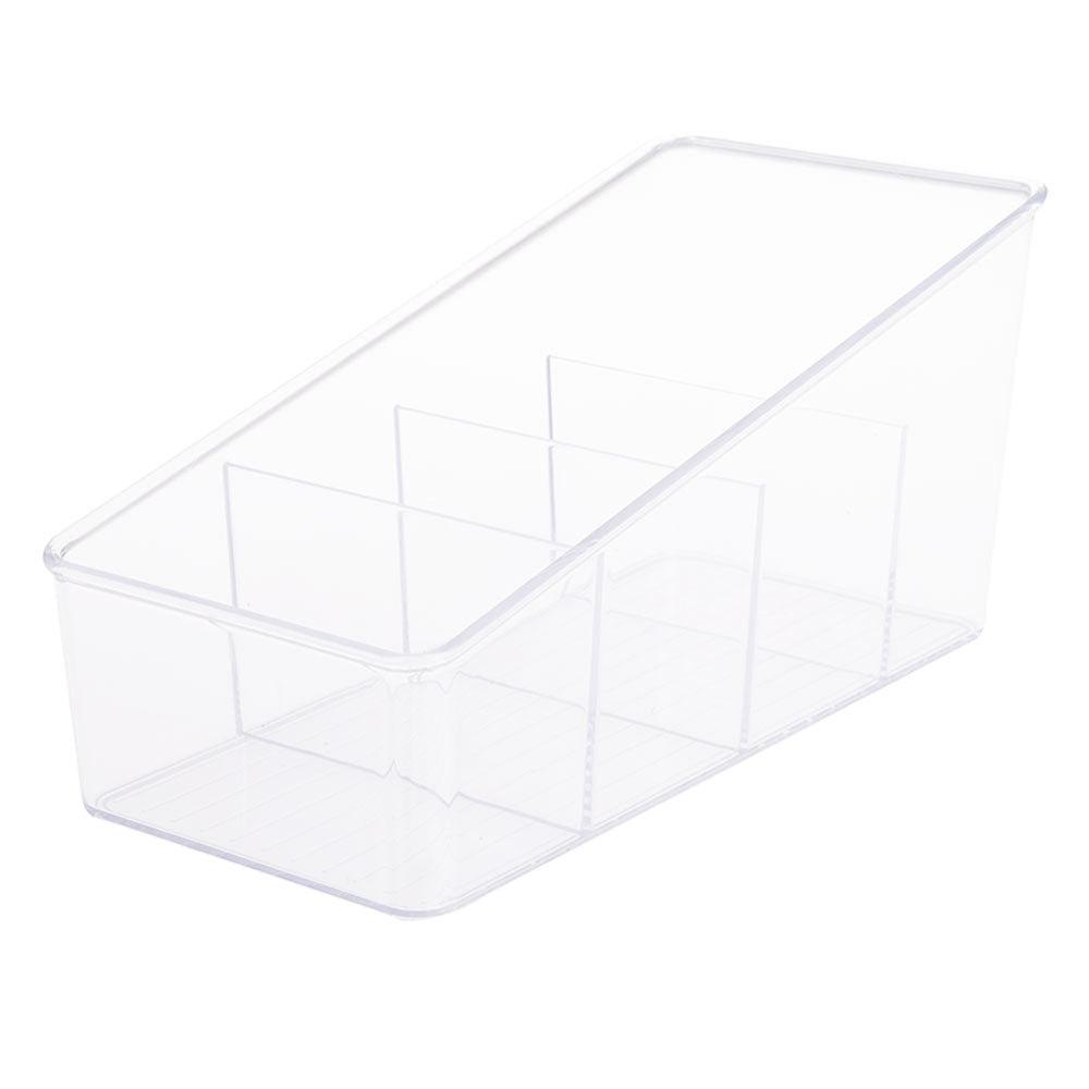 D.Line 4 Compartment Packet Organiser (Clear)
