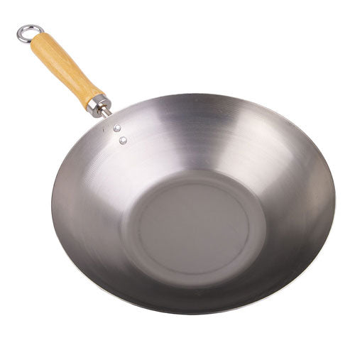 D.Line Carbon Steel Stir Fry Pan