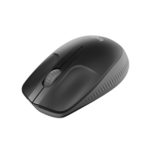 Logitech M190 Full-Size Wireless Mouse (Charcoal)