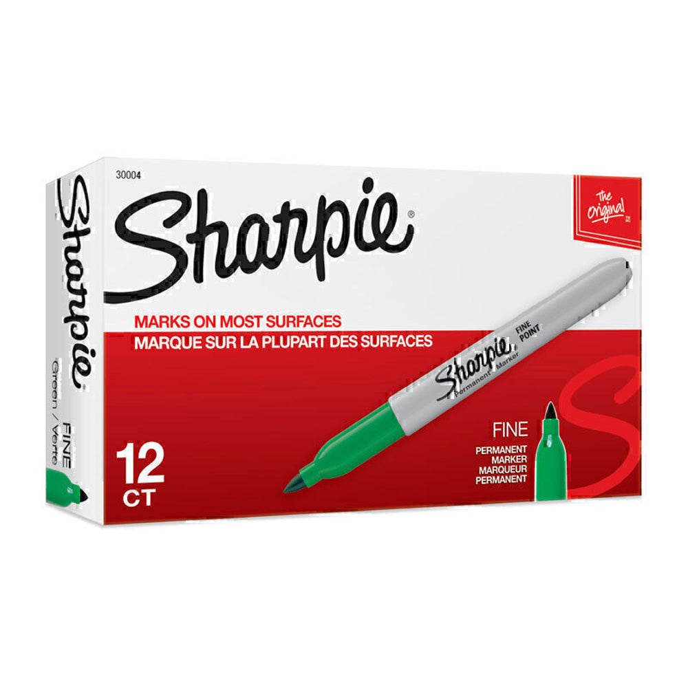 Sharpie Permanent Marker Fine 12pk