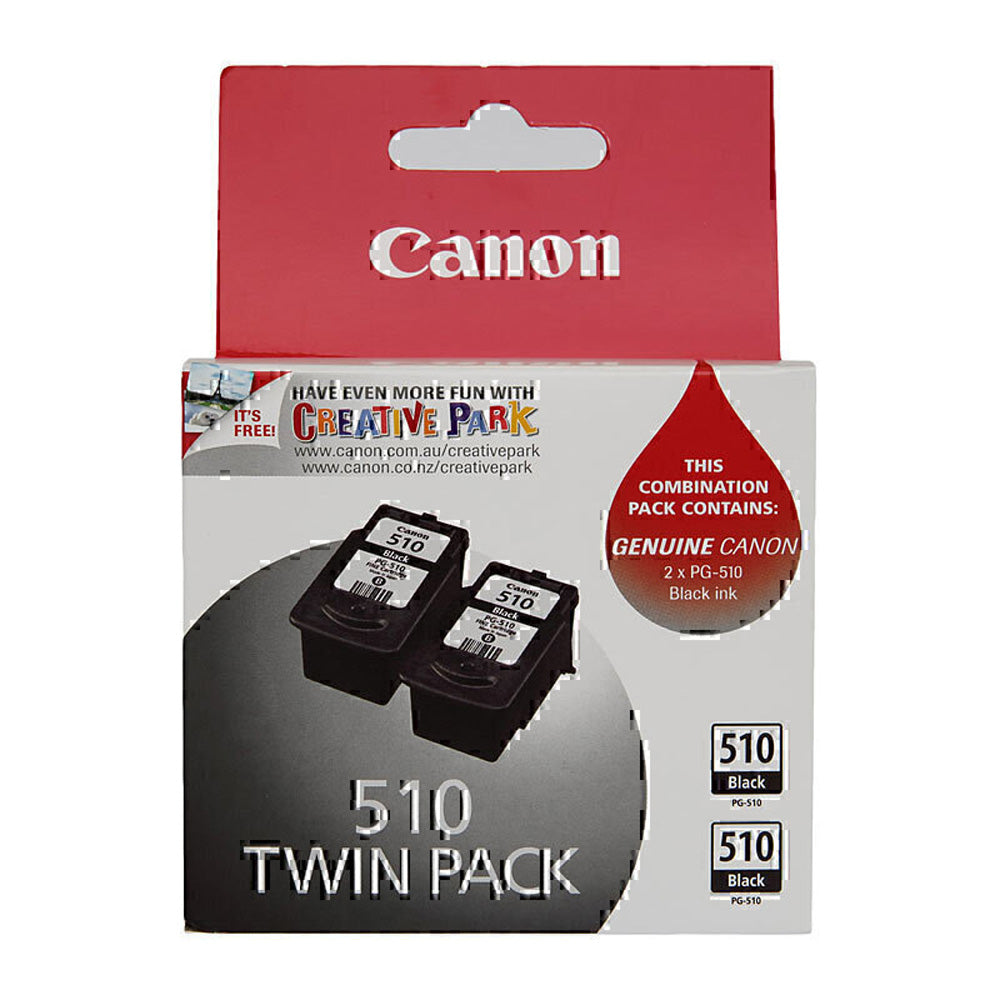 Canon PG510 Ink Twin Pack (Black)