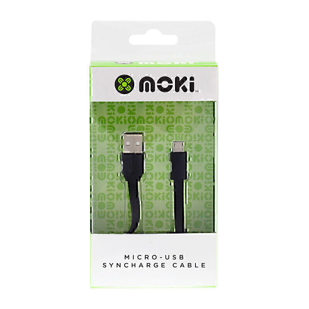 Moki Micro-USB SynCharge Cable 90cm