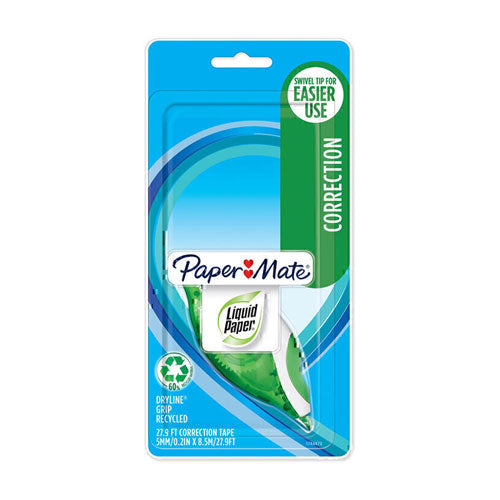 Paper Mate LP Dryline Grip Correction Tape (Box of 6)