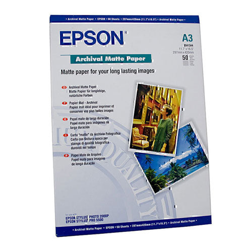 Epson Archival Matte Paper 50pc