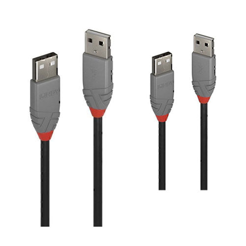 Lindy USB-A 2.0 Cable Anthra Line