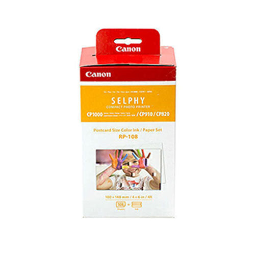 Canon Selphy Ink and Paper Set (4x6in)
