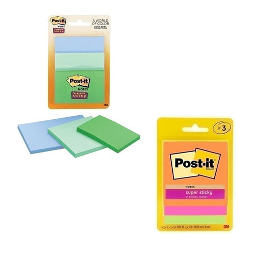 Post-It Super Sticky Notes (3x3in)