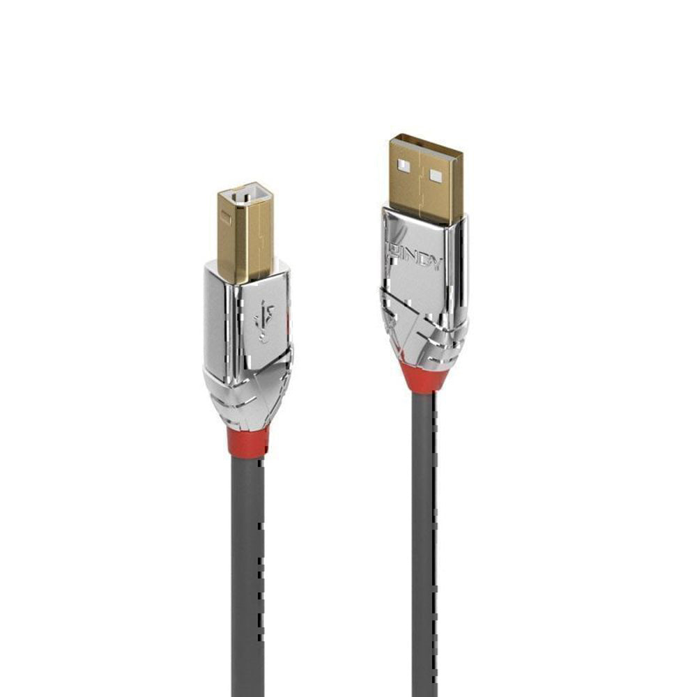 Lindy USB-A 2.0 to USB-B Cable Cromo Line 7.5m