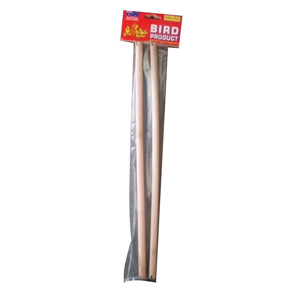 Wooden Bird Perch 2pk