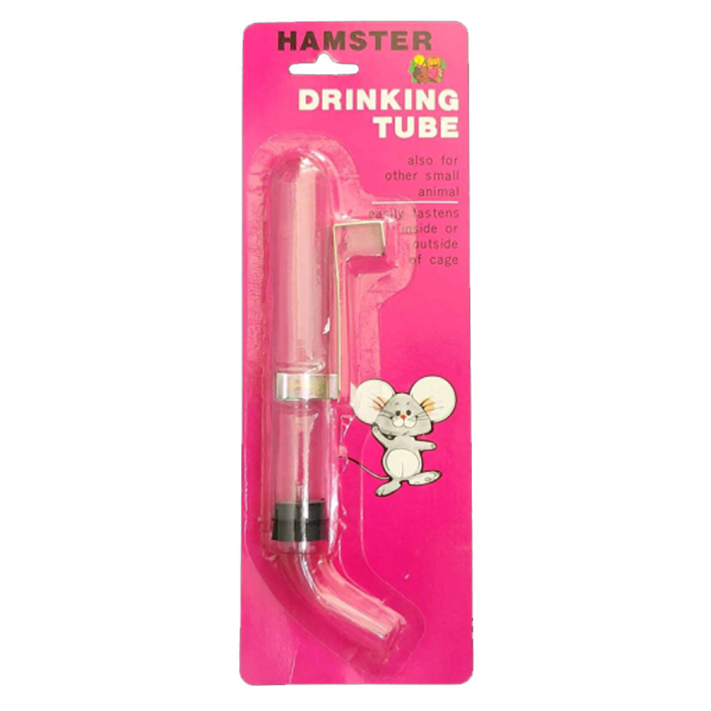 Mouse Glass Drinking Tube with L-Type Clip