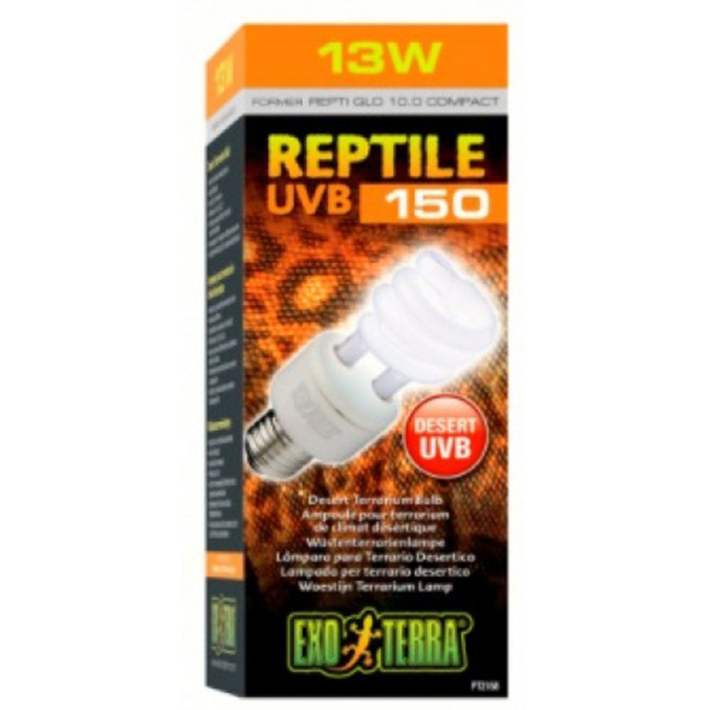 Exo Terra Repti Glo 10.0 UVB150 Compact Fluorescent Bulb 13W
