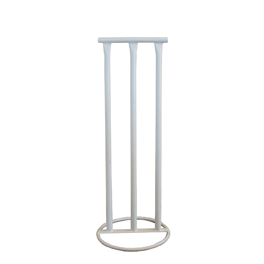 Alliance Deluxe Metal Cricket Stump (White)