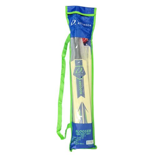 Alliance Slogger Wooden Cricket Set (Size 3)