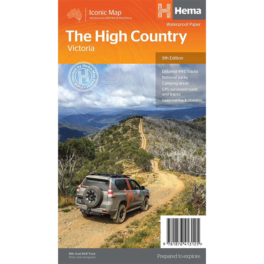 Hema High Country VIC Map
