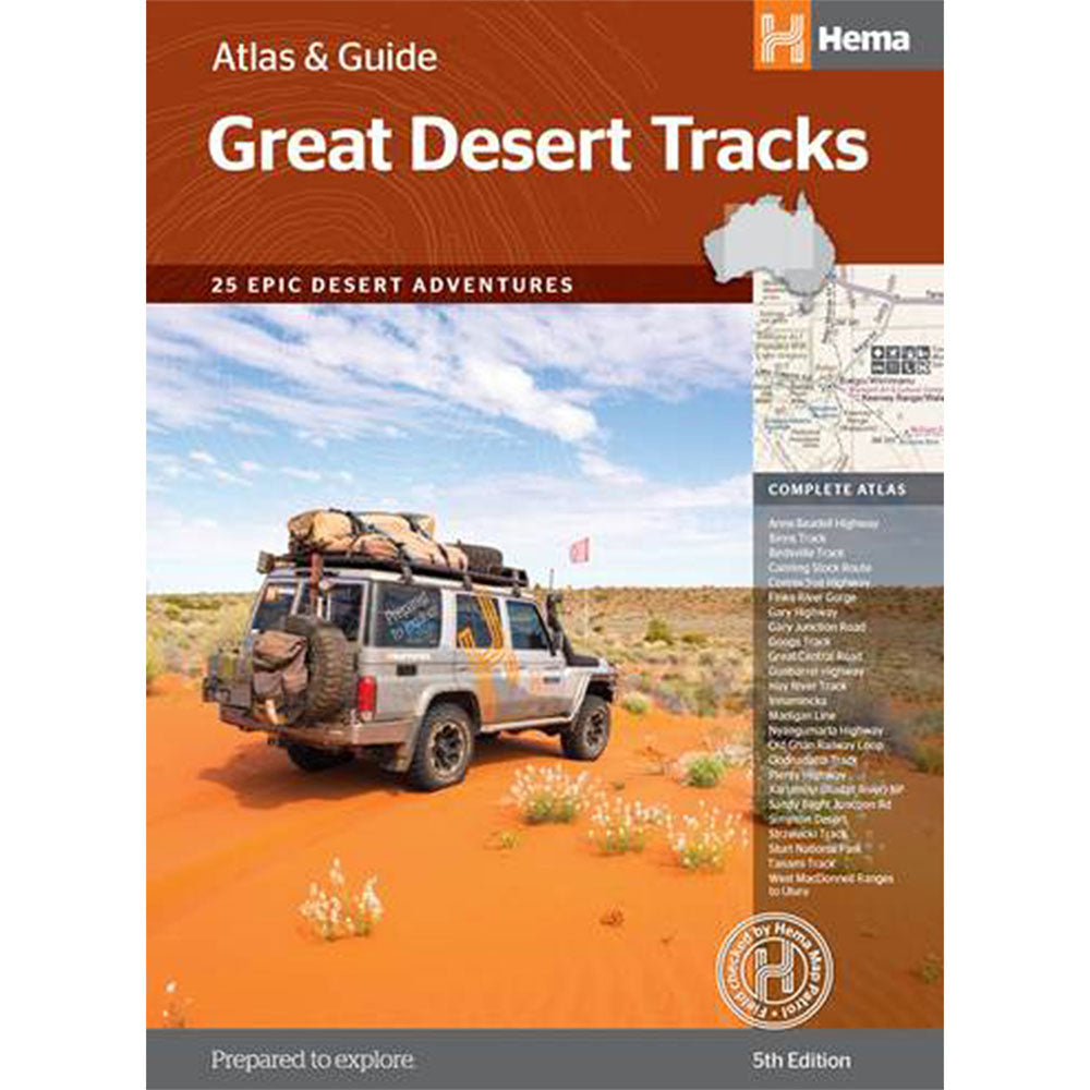 Hema Great Desert Tracks Atlas & Guide (5th Edition)