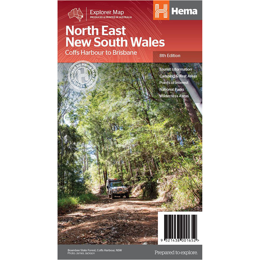 Hema North East NSW Map