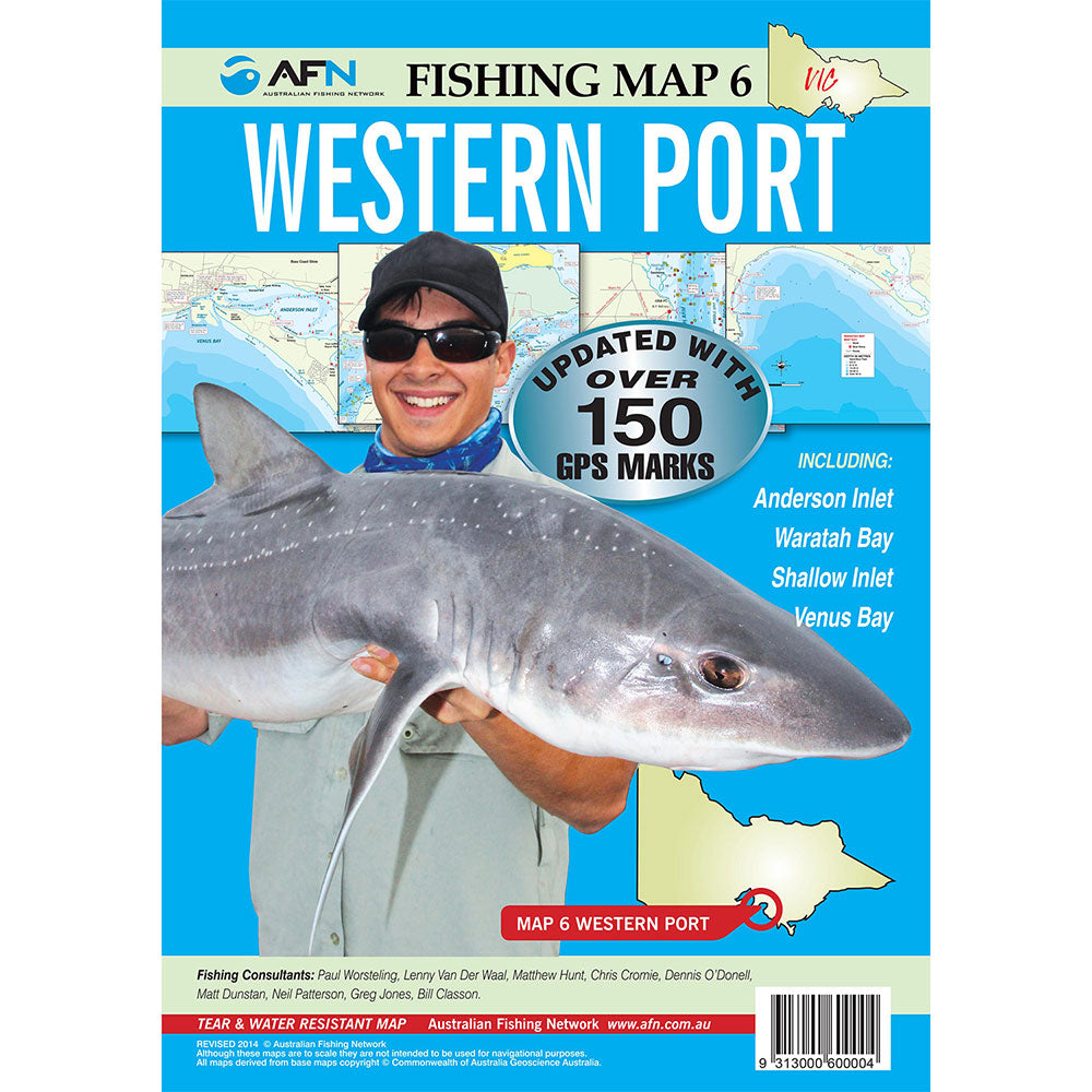 Westernport Fishing Map