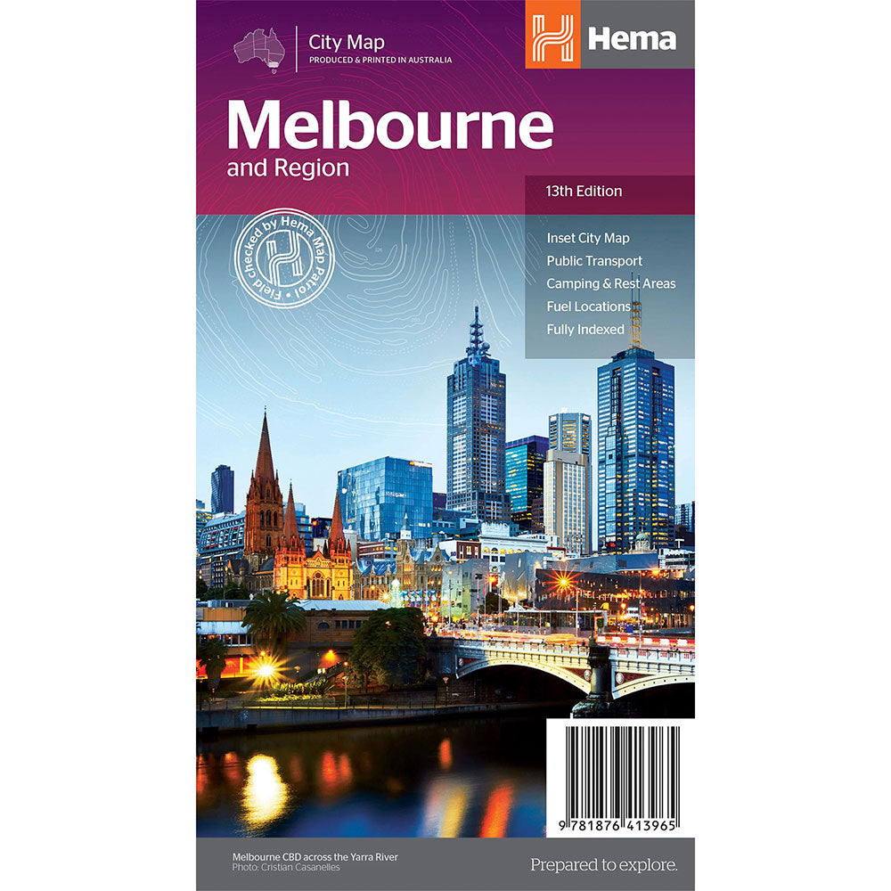 Hema Melbourne and Region Map