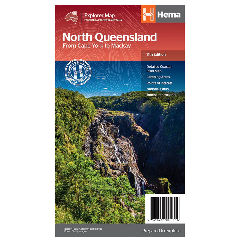 Hema North QLD Map