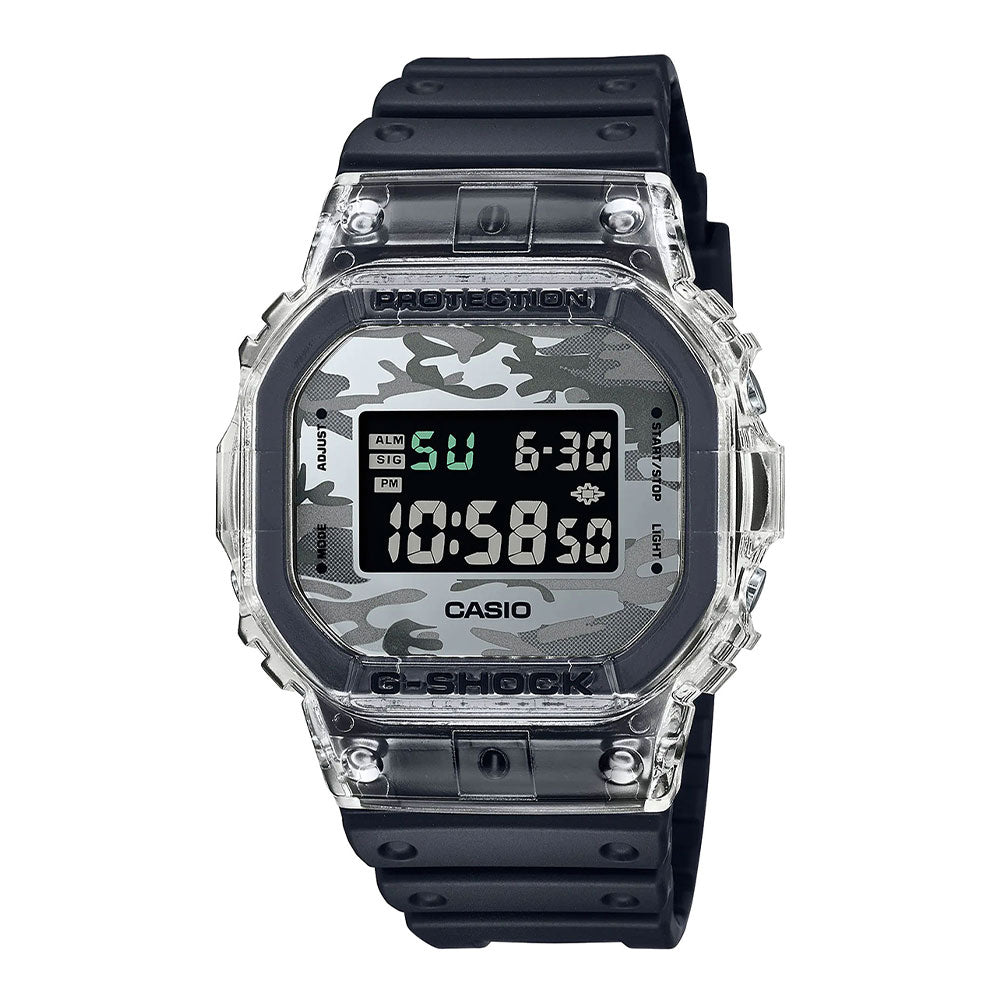 Casio G-Shock Digital Transparent DW5600SKC-1D Watch