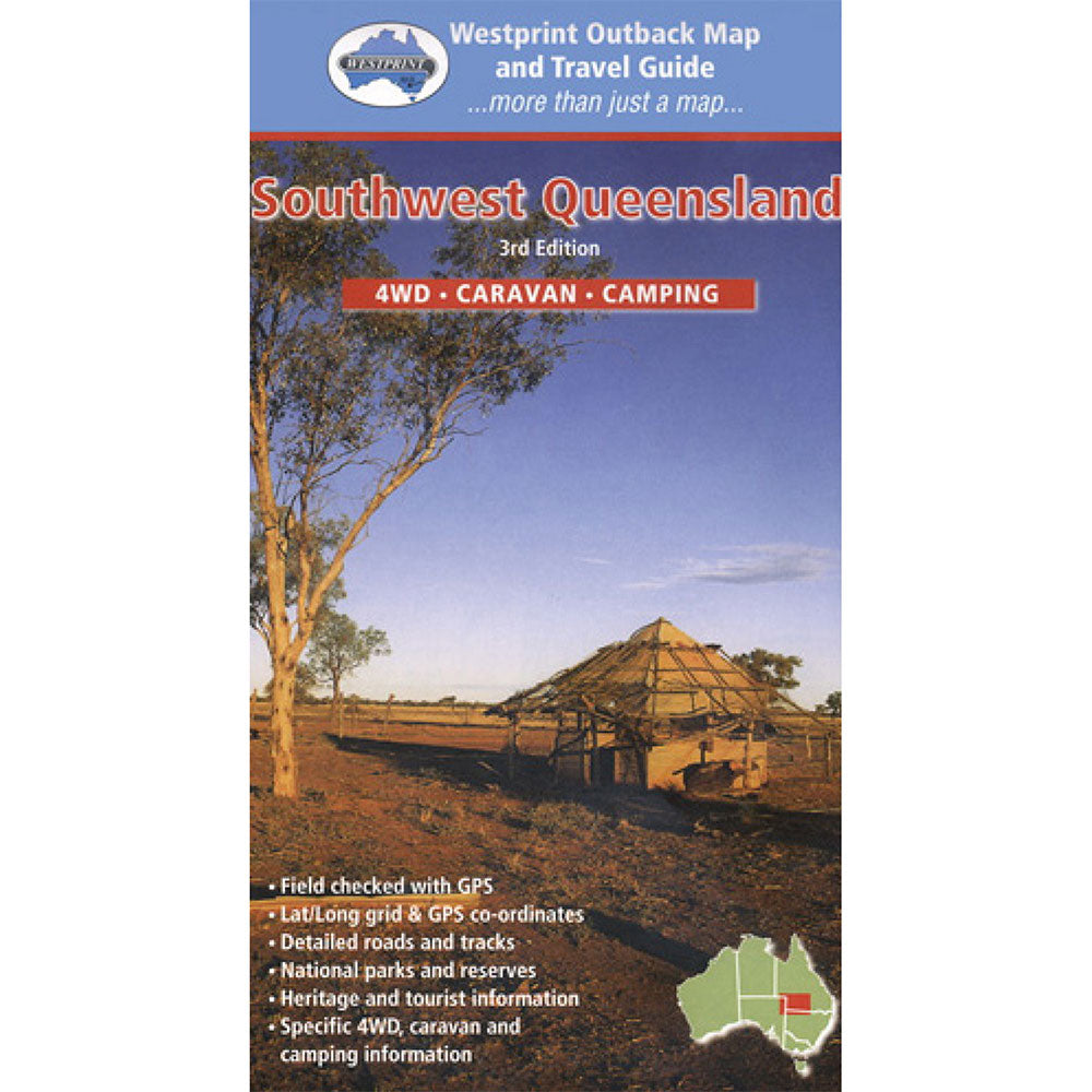 Southwest QLD Map (4th Edition)