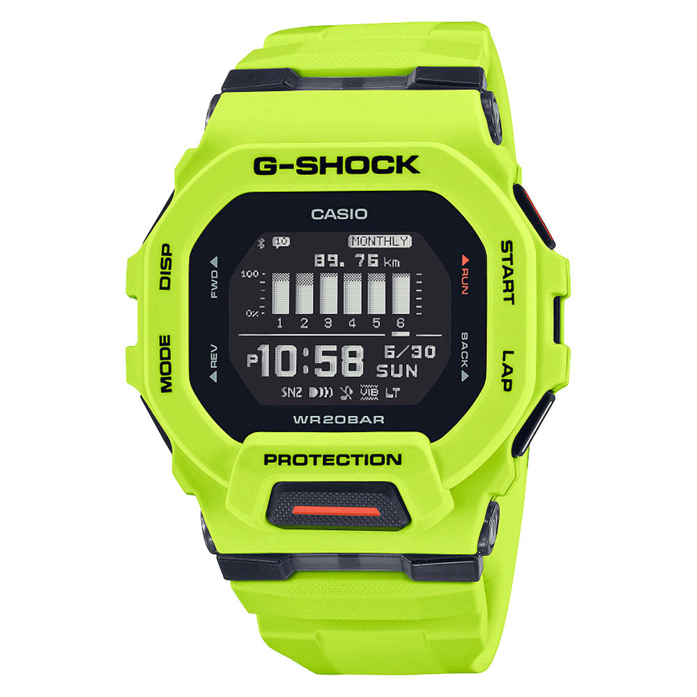 Casio G-Shock G-Squad Sports GBD200-9D Watch (Yellow)