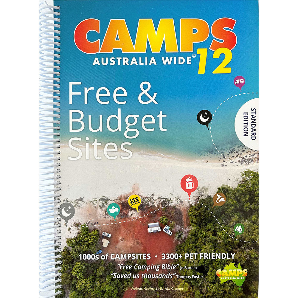 Hema Camps 12 Australia Wide Book