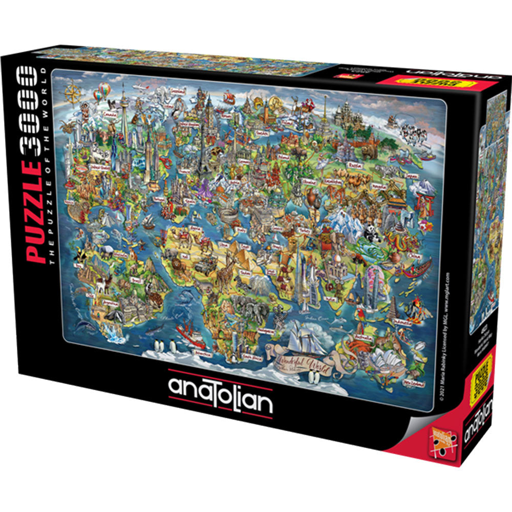 Anatolian The Puzzle of the World 3000pcs