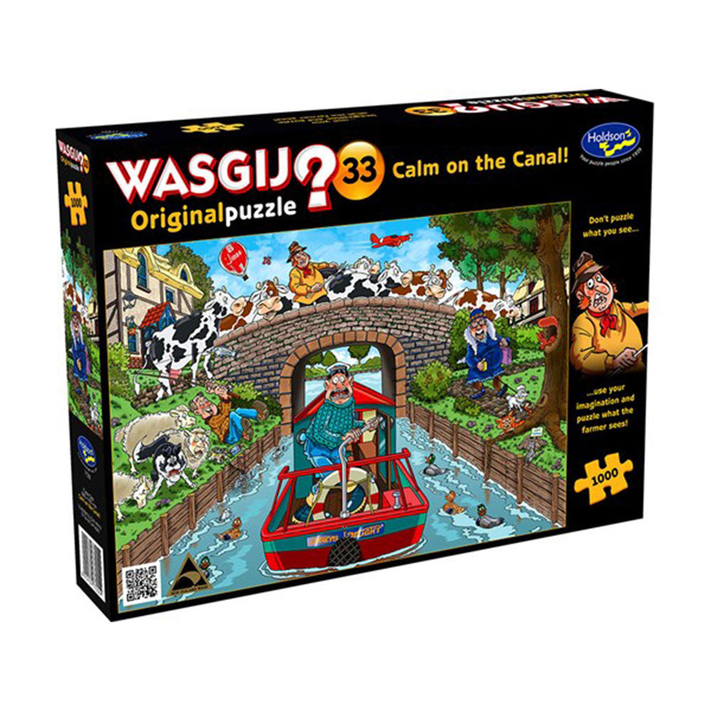 Wasgij 33: Calm of the Canal Puzzle